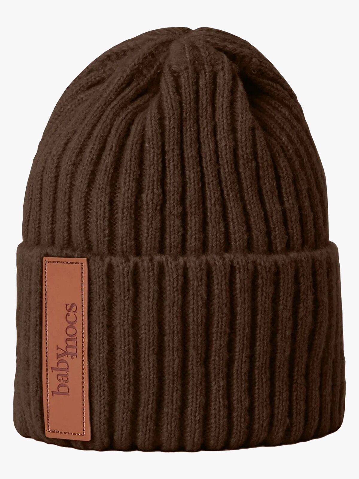 BabyMocs Strikket Lue, Brown
