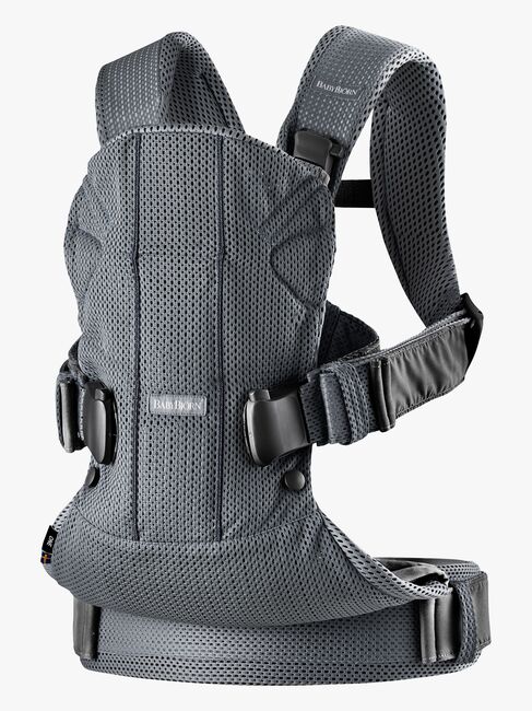 BabyBjörn One Air Bæresele 3D Mesh, Antracit Grey