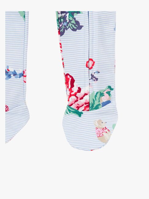 Tom Joules Peter Rabbit Zippy Jumpsuit, White/Cream