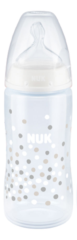 NUK First Choice+ 300 ml Tåteflaske, Hvit