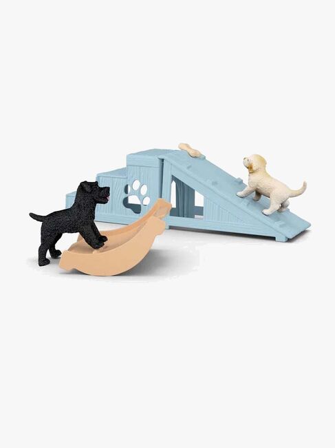 Schleich Hundehus med Valper