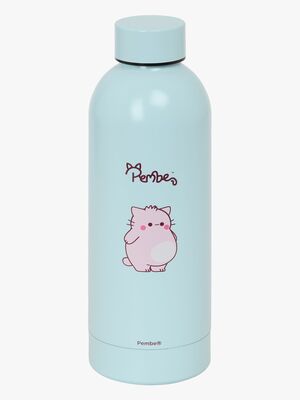 Pembe Stainless Steel Vannflaske 500ml, The Pink Cat