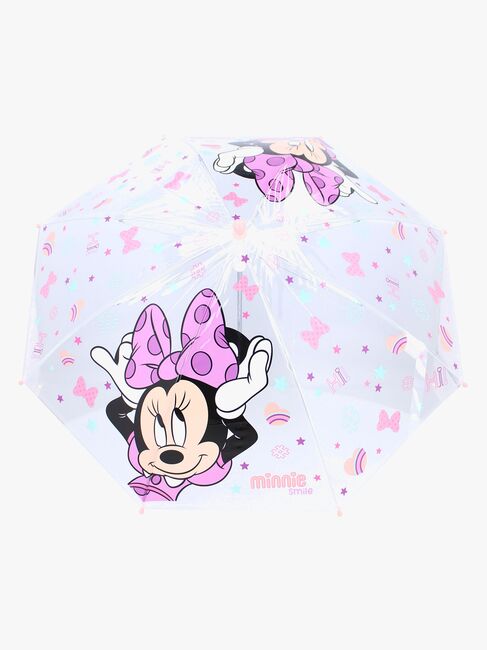 Disney Minni Mus Paraply Rainy Days, Rosa
