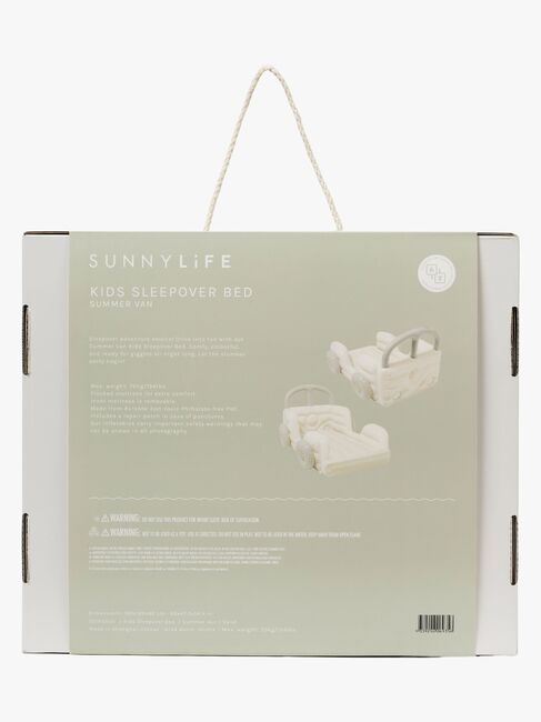 SUNNYLiFE  Oppblåsbar Barneseng, Summer Van Sand