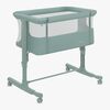 Lionelo Aurora Bedside Crib 3-in-1, Green Sage