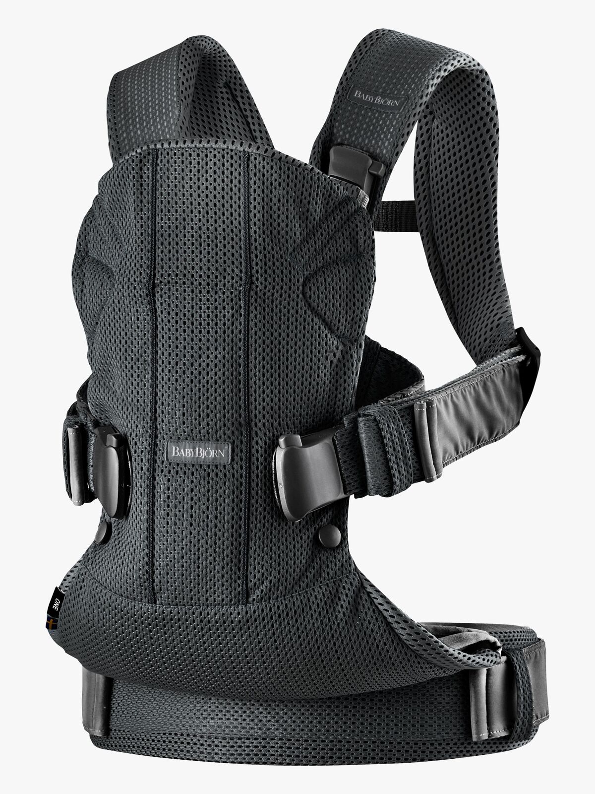 BabyBjörn One Air Bæresele 3D Mesh, Black