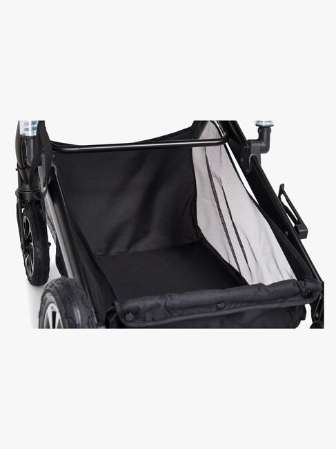 Beemoo Maxi 4 Twin Søskenvogn inkl. Søskensete, Black/Black