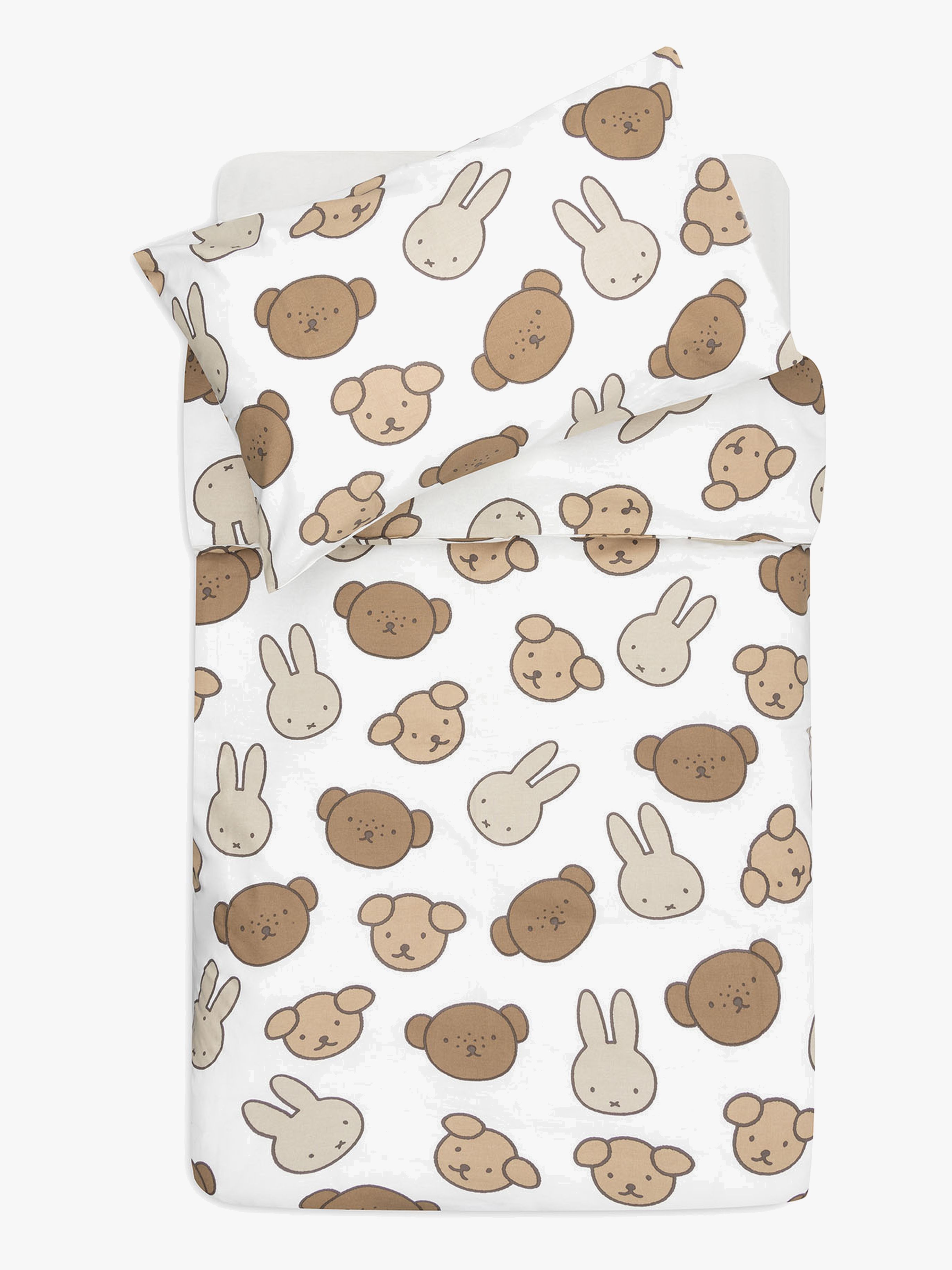 Jollein Sengesett 100x140, Miffy and Friends - Sengesett - 100% Bomull
