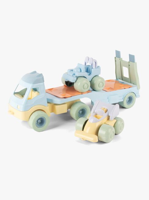 Dantoy Pastel Lastebil med Biler