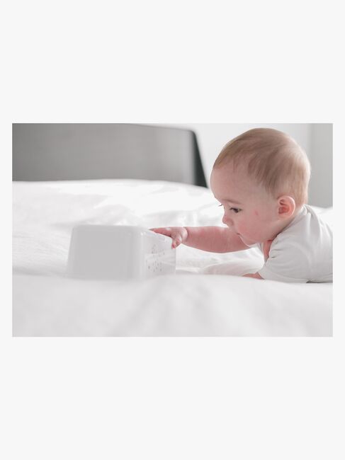 Funkybox Oppbevaringsboks Våtserviett Little Stars, White