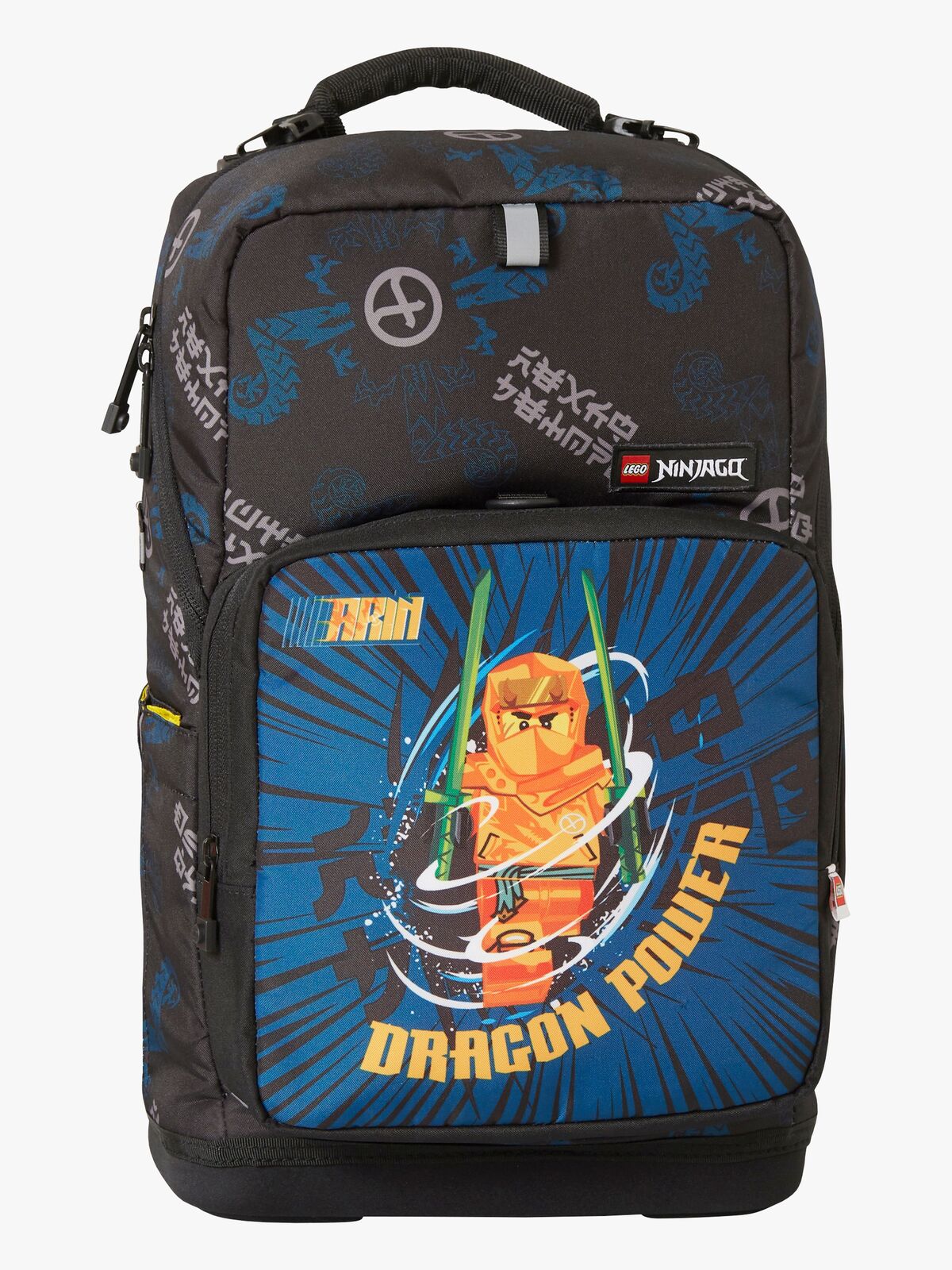 LEGO® NINJAGO® Arin Ryggsekk 20L, Svart/Blå