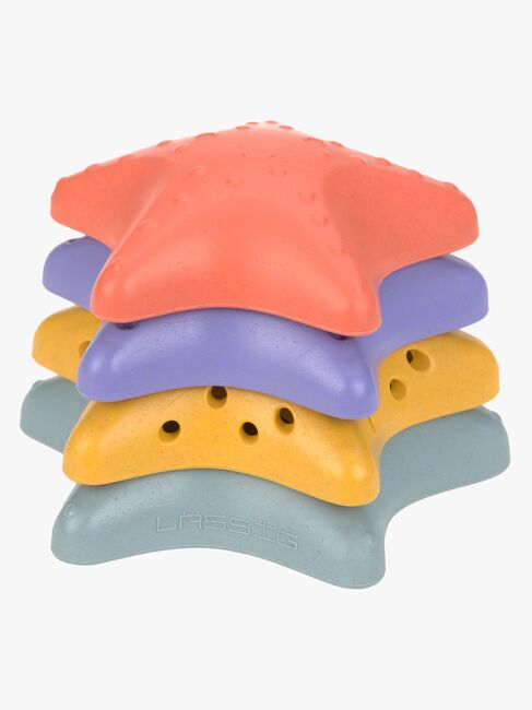Lässig Sjøstjerne Stableleke, Pink/Lilac/Yellow/Blue