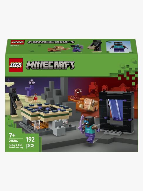 LEGO Minecraft 21584 Reise gjennom portalene til Nether og End
