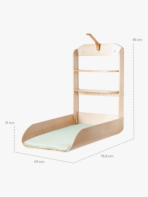 Roba Veggstellebord, Natural