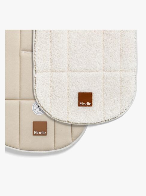 Elodie Cosy Sittepute, White Bouclé