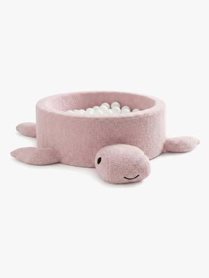 MeowBaby Boucle Turtle Ballbasseng, Raspberry Glaze Pink