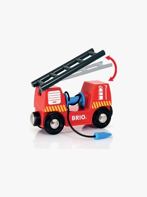 BRIO World 33815 Togsett med Brannmannstema