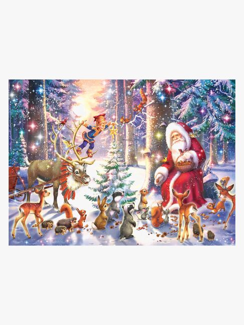 Ravensburger Puslespill Jul I Skogen, 100 Biter