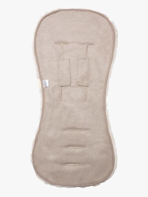 Tinkafu Lammeskinn Merinoull Sittepute, White