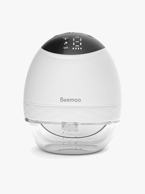 Beemoo CARE Wearable LED Elektrisk Brystpumpe Singel inkl. Melkeposer 30-pack