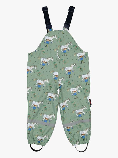 Geggamoja  Fôret Regnsett Pippi Langstrømpe, Grønn