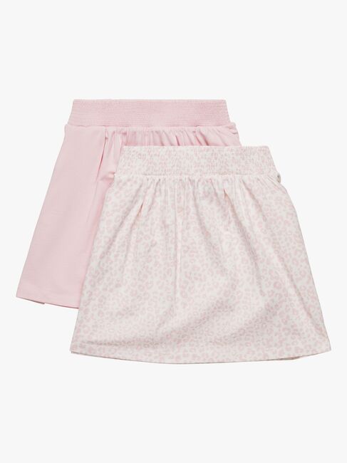Luca & Lola Doro Skjørt 2-pack, Leopard/Pink