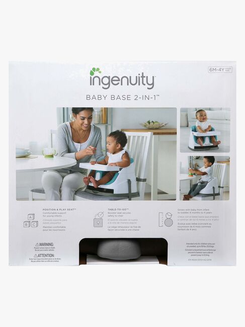 Ingenuity Baby Base 2-in-1 Sete, Grey