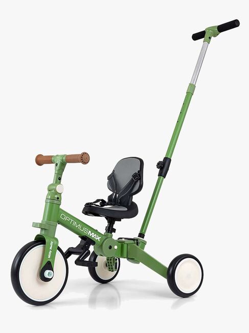 Milly Mally Optimus Max Trehjulssykkel 4-in-1, Grønn