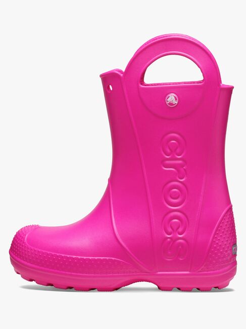 Crocs Handle It Kids Gummistøvler, Pink Crush