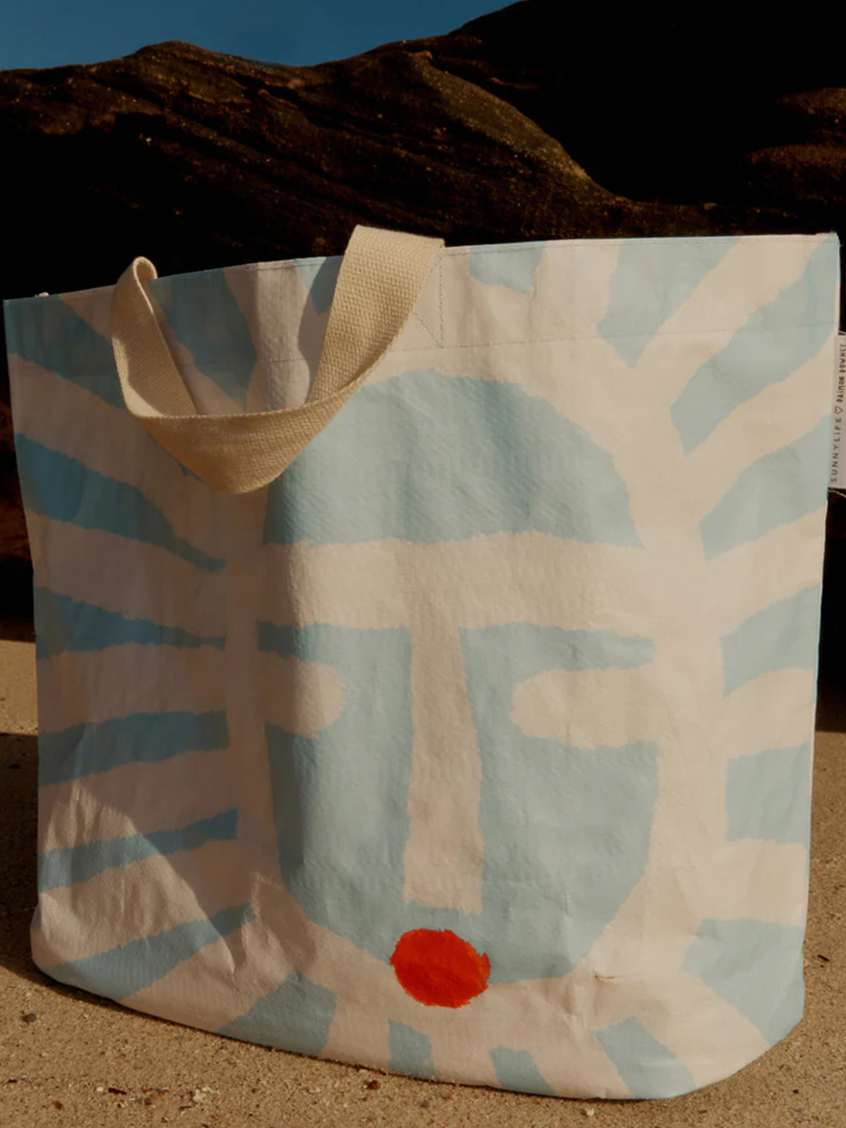SUNNYLiFE Tote Veske, Sun Face - Tøyposer & strandvesker - Plast
