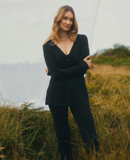 Cache Coeur LOUNA Gravidbukse, Black