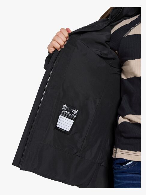 Didriksons Silikat Vinterjakke, Svart