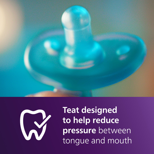 Philips Avent Soothie smokk 0-6 m, 2-pakning, rosa/lettrosa