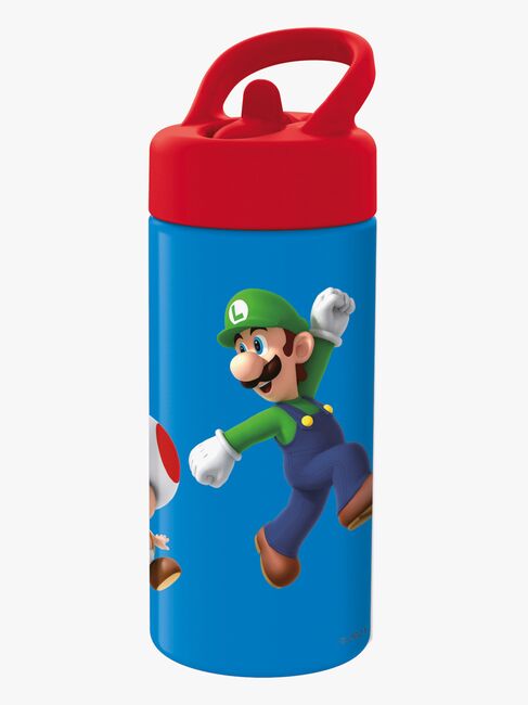 Super Mario Vannflaske 410ml, Blå