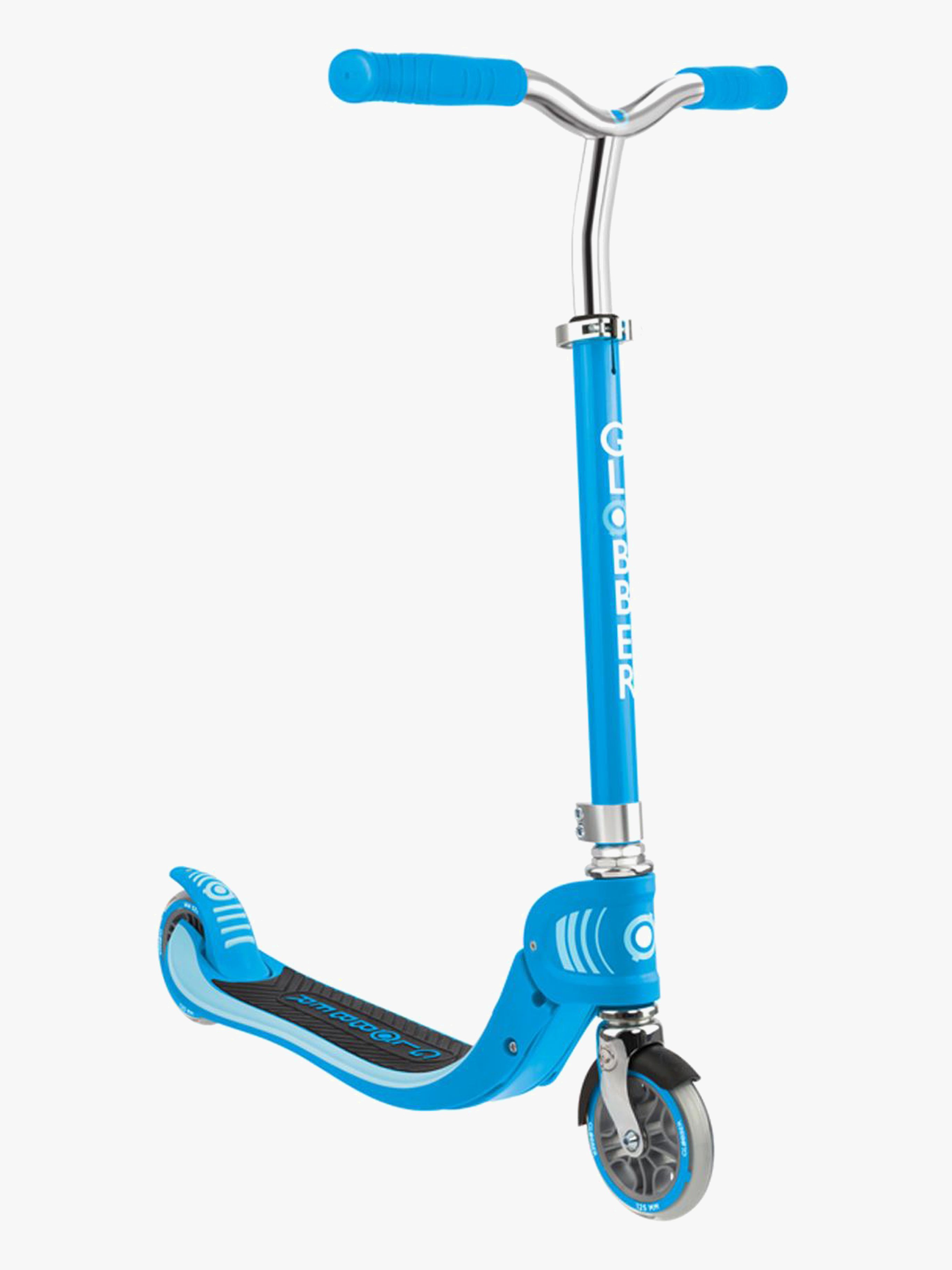 Globber Flow Sammenleggbar 125 V2 Sparkesykkel, Himmelblå - Sparkesykler & Kickbikes - PU