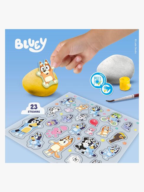 SES Creative Bluey Hobbysett Steinmaling