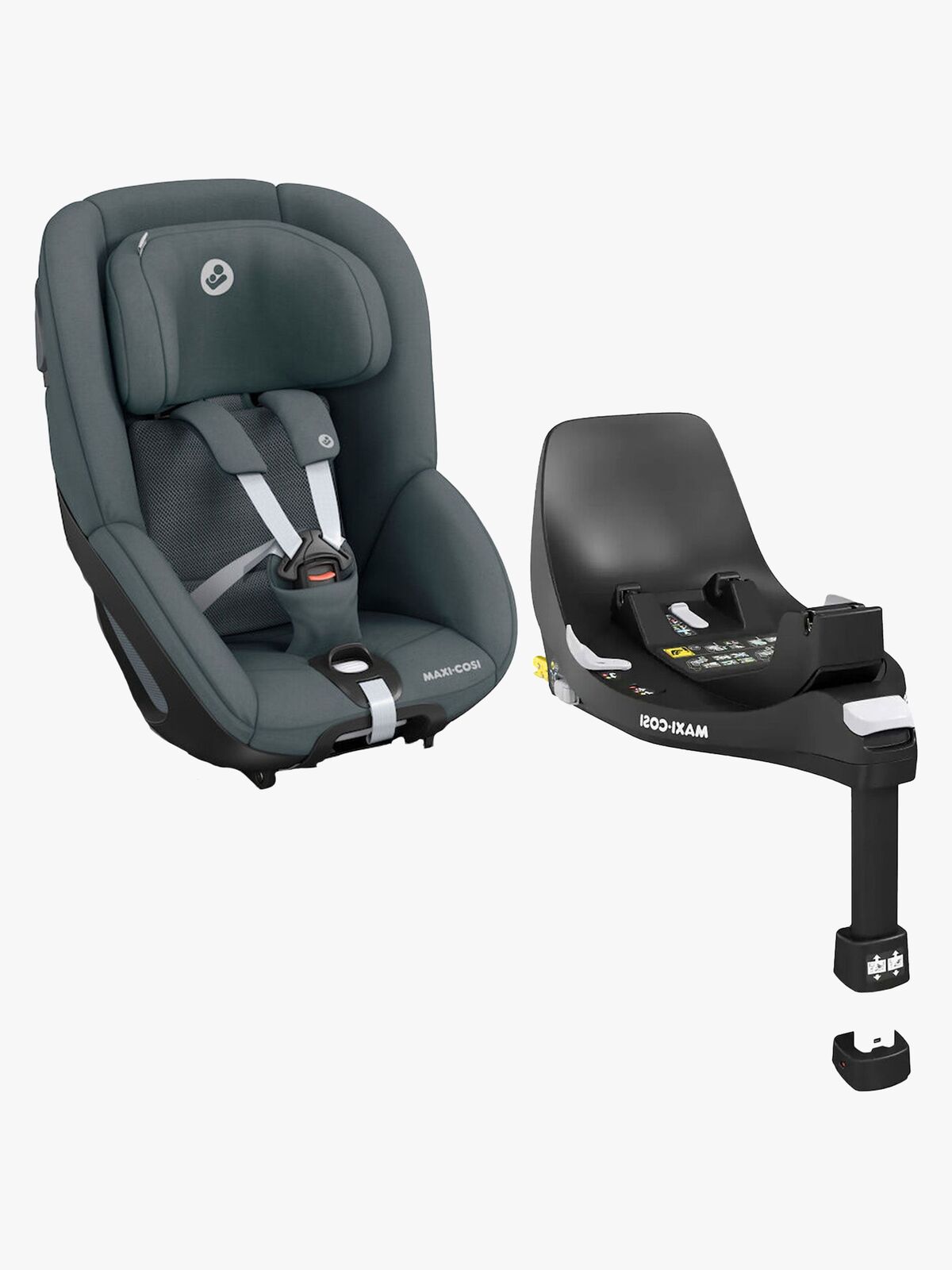 Maxi-Cosi Pearl 360 Bilstol inkl. FamilyFix 360, Authentic Graphite