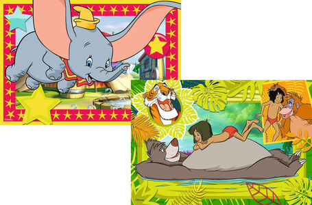 Ravensburger Puslespill Disney Animals 2x12 Brikke