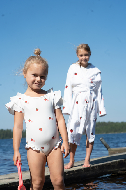 Lindberg Gracie Badedrakt, Offwhite/Pink