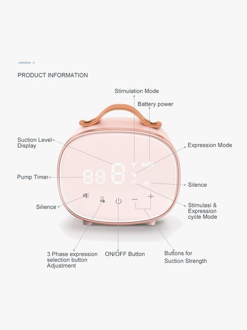 Beemoo CARE Single Elektrisk Brystpumpe