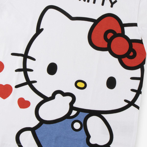 Hello Kitty T-skjorte, Hvit