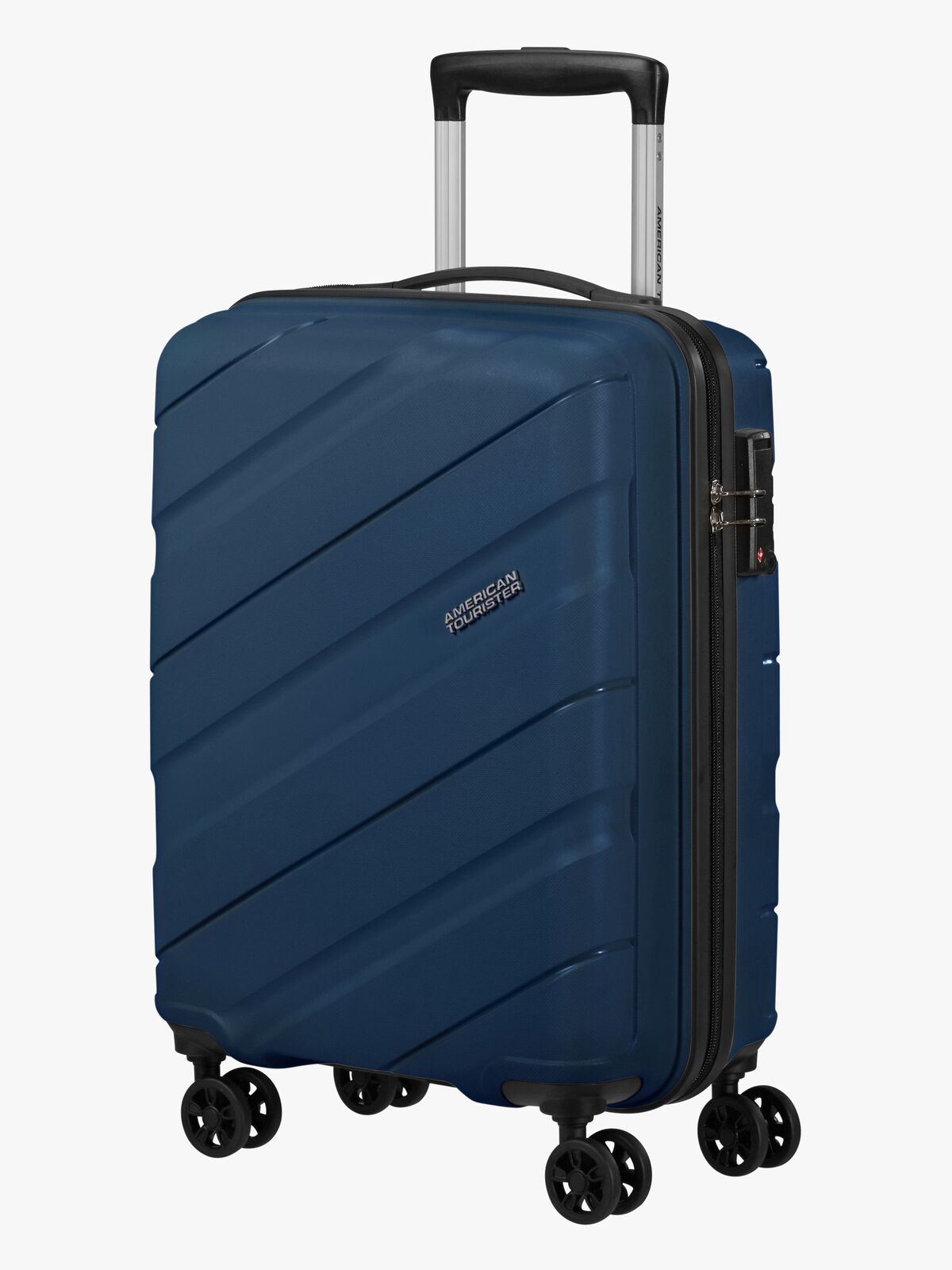 American Tourister Jetdriver Spinner Trillekoffert 32L, Navy Blue
