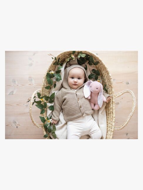 Teddykompaniet Kosedyr Kanin Elina 20 cm, Misty rose