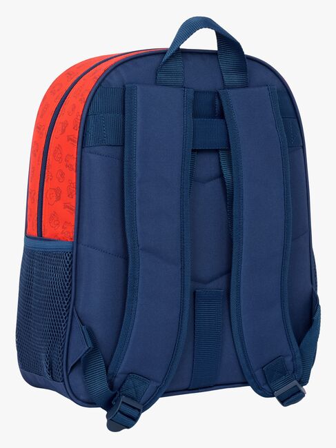 Super Mario Junior Ryggsekk 15L Trick, Mørkeblå/Rød