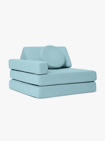 Shappy Play Byggbar Lenestol 80x80 cm, Sky Blue
