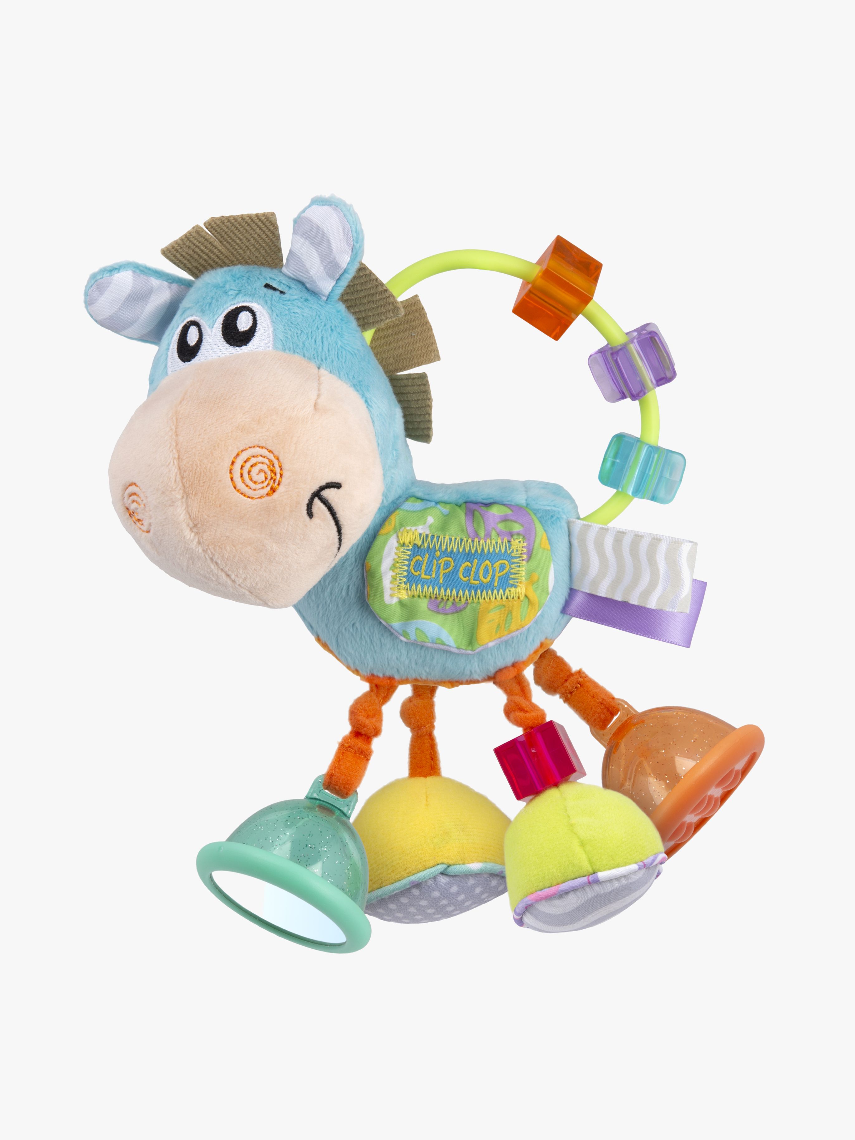 PlayGro Clip Clop Aktivitetsleke Rangle med Speil - Rangler
