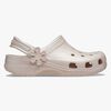 Crocs Classic Pearl Shine Tøfler, Quartz