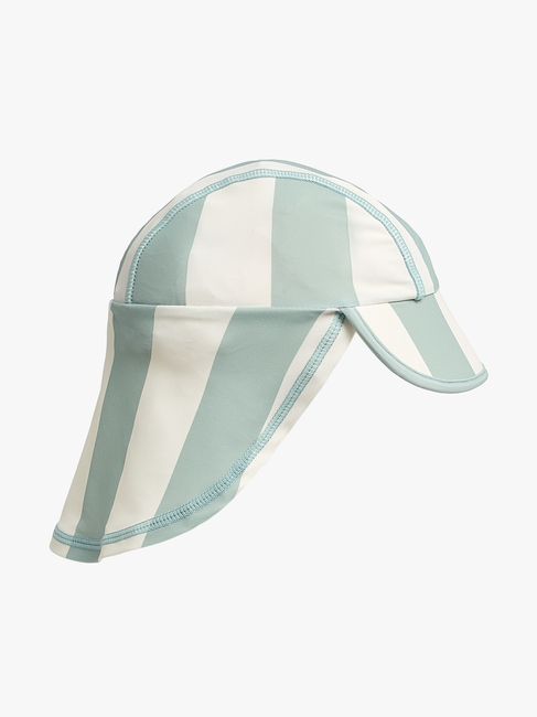 Nordbjörn Fårö 2-pack UV-Hatt, Lyseblå Stripete