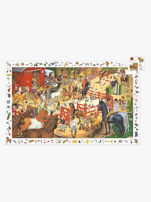 Djeco Puslespill Ridning 200 Brikker