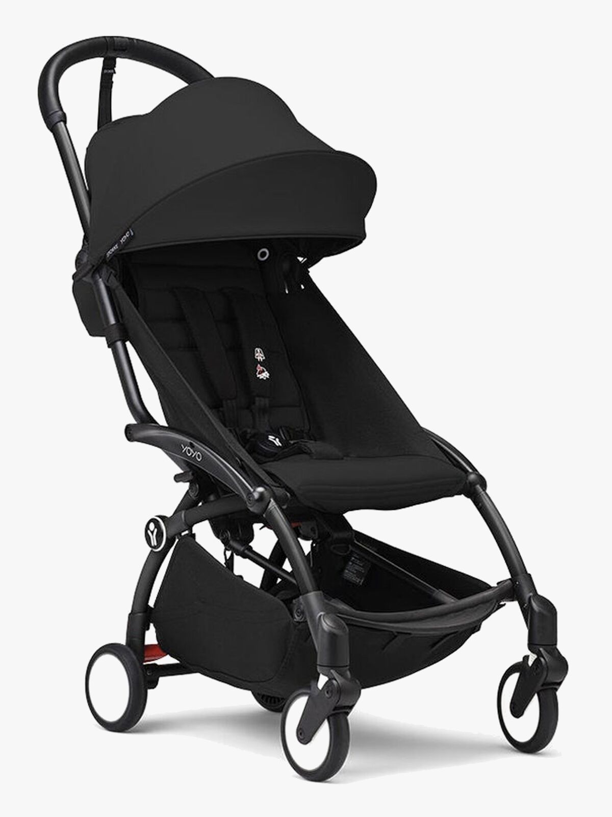 Stokke YOYO 3 Sportsvogn 6+, Black/Black